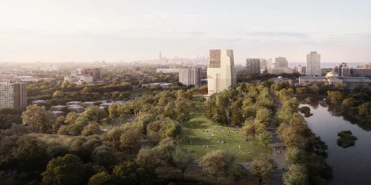Obama Presidential Center in Chicago's Jackson Park Set to Open on Juneteenth 2026 - Image 1 of 11